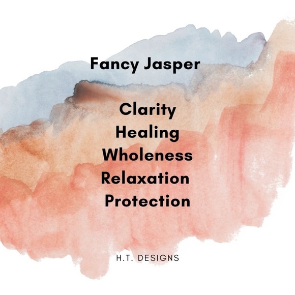 Natural Stone Beaded Bracelet Set Lava Jasper & Labradorite - Picture 8 of 10